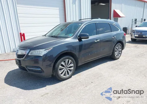 2016 Acura Mdx Technology Acurawatch Plus Packages/Technology Package z USA, uszkodzony, nr VIN 5FRYD3H43GB002075